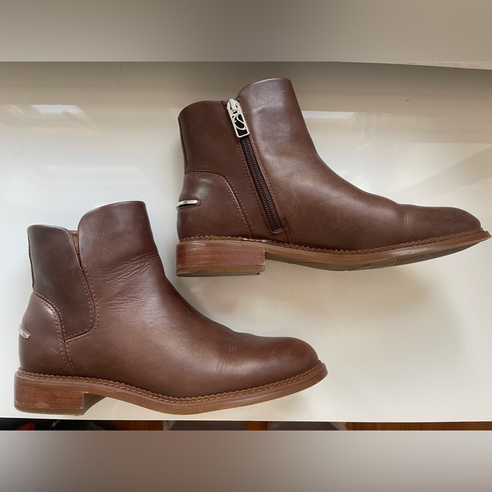 Last Chance - all unsold items will be donated. Franco Sarto Leather Ankle Boots